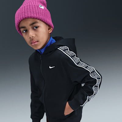 Nike Sportswear Club Big Kids' Dri-FIT Full-Zip Hoodie. Nike.com